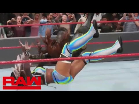 Nia Jax vs. Alicia Fox vs. Trish Stratus vs. Tamina - Fatal 4-Way Match: WWE Raw 2K19