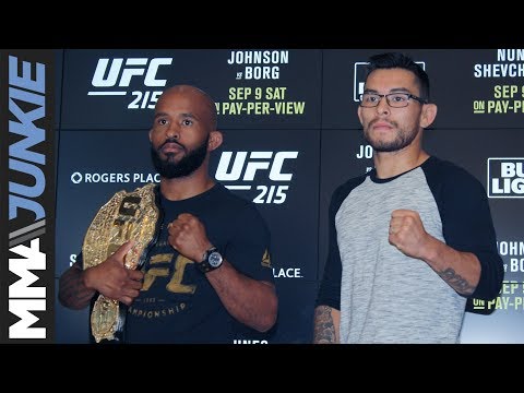 UFC 215 media day face-offs
