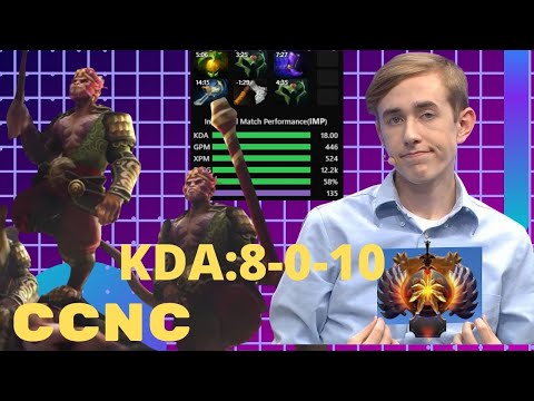 CCnC - Dota 2 Monkey King Pro Gamer - 9kmmr (Player Perspective) March 10 2020