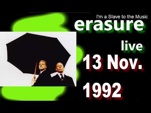 ERASURE Live.- 13 nov. 1992 Orpheum Theatre, San Francisco California USA