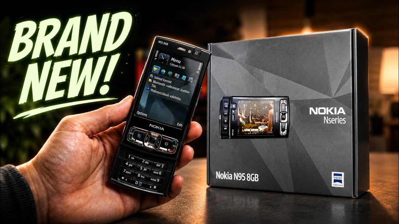 Nokia N95 8GB: The Most Advanced Phone of Its Time! Unboxing & Review