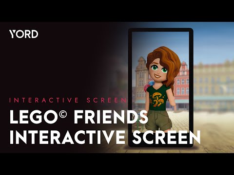 Become a LEGO Friend: Interactive Screen Experience | YORD Studio