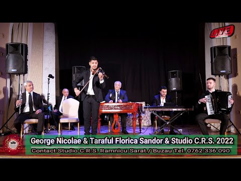 🔥George Nicolae ❌ Taraful Florica Sandor ❌ Studio C.R.S. ❌ Spectacol❌Te cunosc din mahala 💯% Live 🎻🎹