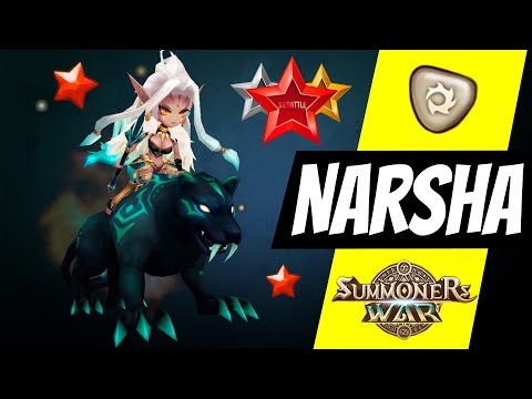 Narsha. Light Beast Rider in Summoners War