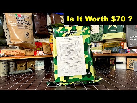 MRE Review New Russian ALARM IRP Ration