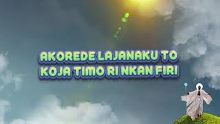 Korede Bello - Akorede (Lyrics Video)