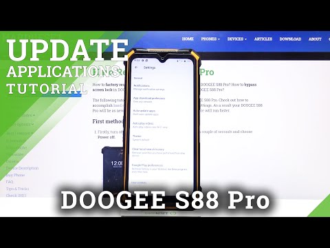 How to Stop Auto Update Apps in Doogee S88 Pro?