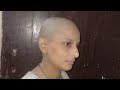 Headshave For Donation House Wife Headshave For Dandruff Cleaning Bald Headshave