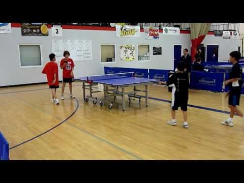 Table Tennis 2010 Badger Open U3200 Doubles Final Game 4