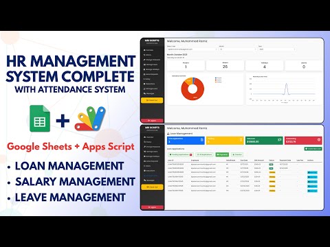 How to Build Complete HR System with Google Apps Script - Attendance, Payroll & Dashboard | E10