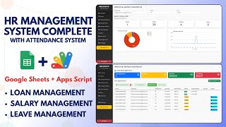 How to Build Complete HR System with Google Apps Script - Attendance, Payroll & Dashboard | E10