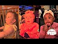 Hibachi Baby Compilation Funny Babies Reacting To First Time Seeing Hibachi Fire