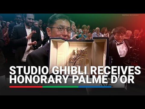Studio Ghibli becomes first group to win honorary Palme d'Or at Cannes ABS-CBN News