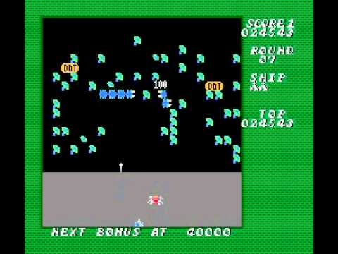 Millipede (NES / Nintendo) Game A - Vizzed.com Play