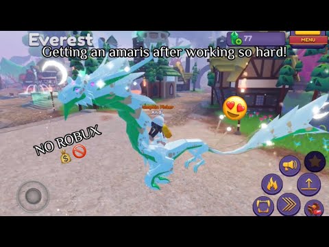 |~| Getting the AMARIS with NO ROBUX!🚫💰  |~| Dragon adventures |~| Roblox |~|