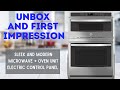 Unboxing and First Impressions of GE JT3800SHSS Combo Wall Oven