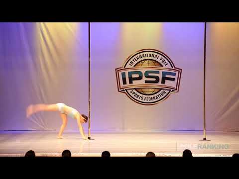Junior Girls Irini Babuin of Greece - IPSF World Pole Sports Championships 2018
