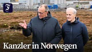 Merz und Støre betonen enge Zusammenarbeit