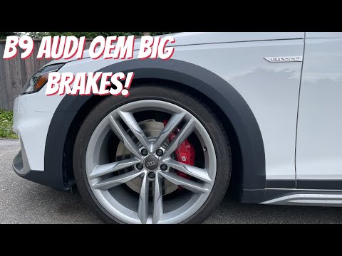 B9 Audi A4/Allroad OEM Big Brakes | S4 Calipers!!