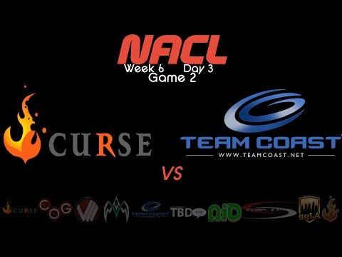 NACL Curse vs Coast, Week 6 Day 3 Game 2