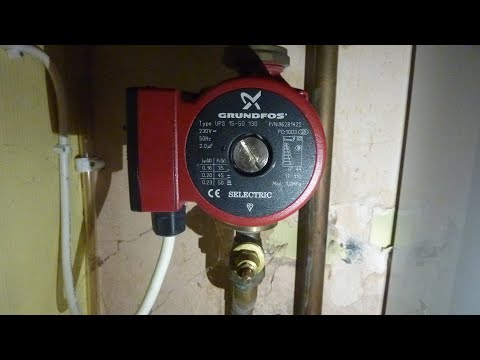 How to Change a Grundfos Selectric Water Pump for Home Heating