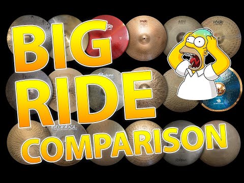 BIG Ride Cymbal Comparison