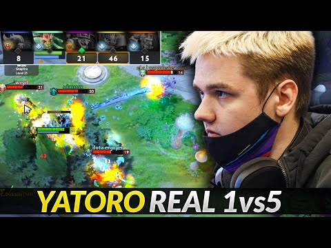 YATORO REAL 1vs5 Comeback with 1100xpm Super Carry