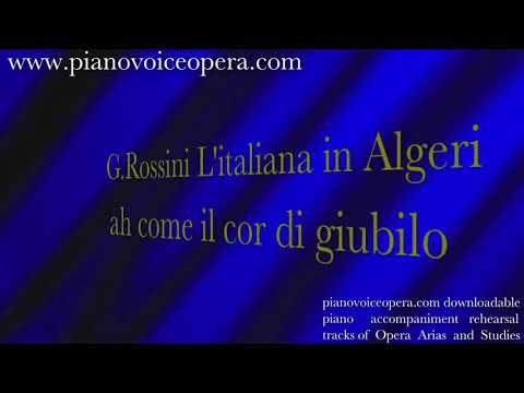 Ah, come il cor di giubilo