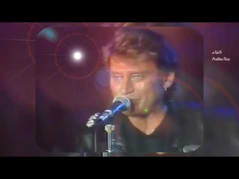oTaiTi Johnny Hallyday 1989 Blue Suede Shoes (Live)