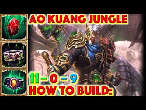 SMITE HOW TO BUILD AO KUANG - Ao Kuang Jungle Build + Guide (Smite Season 7) 2020 Clockwork Knight