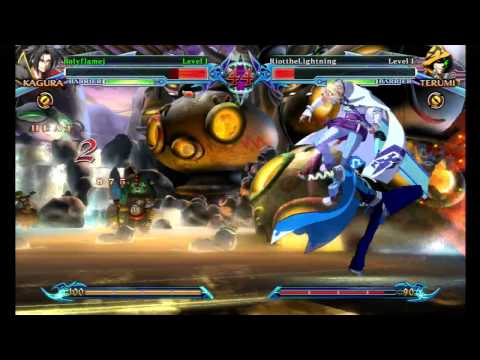 BBCP holyflamej (kagura/ragna) vs Riotthelightning(terumi) 4/21 pt 1