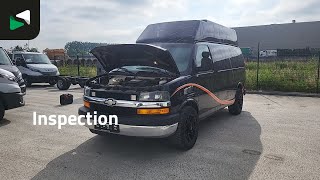 Fourgonnette Chevrolet Chevy Van 6.0L V8 MARGE LPG Chevy Van Camper Basis APK 10-2025 G à vendre - Image 4 | Autoline ML Fourgonnette Chevrolet Chevy Van 6.0L V8 MARGE LPG Chevy Van Camper Basis APK 10-2025 G | Image 4 - Autoline