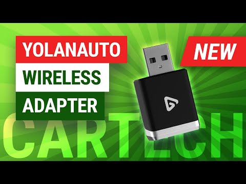 Wireless CarPlay Adapter for Apple iPhone（2026 Upgraded） Mini Design, Converts Factory Wired to Wireless Adapter for CarPlay, Plug and Play, Auto Connect Fast and Stable(Black) video review thumbnail