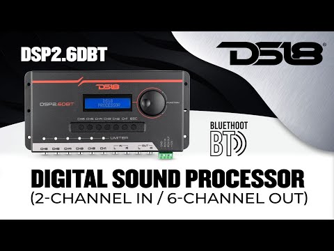 DS18 DSP2.6DBT (Like New (Open Box))-video