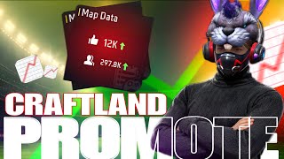 Download lagu Men karoonga tum Sabhi ke MAPS PROMOTE⚡📈 | Want to PROMOTE YOUR Craftland❓| Alokal Gamers #craftland mp3