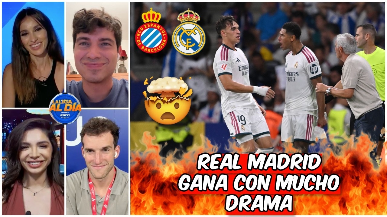 REAL MADRID DEBUTA con una VICTORIA AGÓNICA ante ESPANYOL y deja MUCHAS DUDAS | Exclusivos