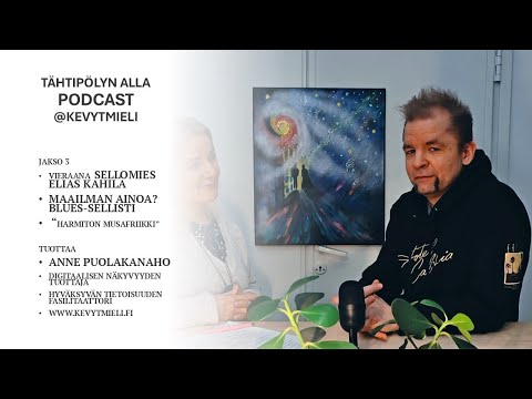 TÄHTIPÖLYN ALLA, J3.  SELLOMIES ELIAS KAHILA - maailman ainoa (?) Blues-Rock sellon taitaja