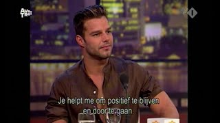 Ricky Martin - Interview + Juramento (Live at De TV Show, Netherlands 2003) HD