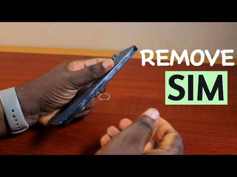 How to Remove SIM Card on iPhone 12