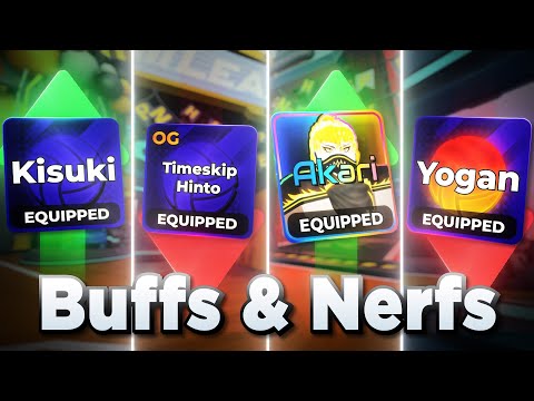 THE NEW BUFFS AND CHANGES ARE CRAZY IN VOLLEYBALL LEGENDS