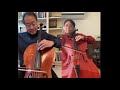 Play with Yo-Yo Ma! Dona Nobis Pacem  for 2 Cellos. Hitoshi Washizu #songsofcomfort