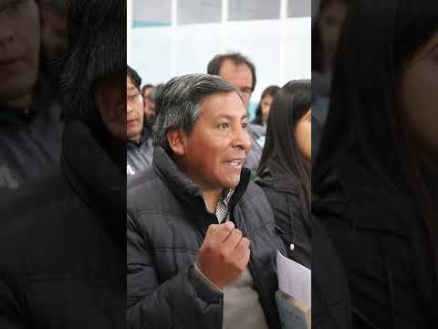 Bouhid encabezó la mesa de trabajo en el Hospital El Aguilar