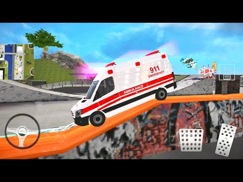 Emergency Ambulance VAN Driving Simulation - First Aid Car - Android Gameplay