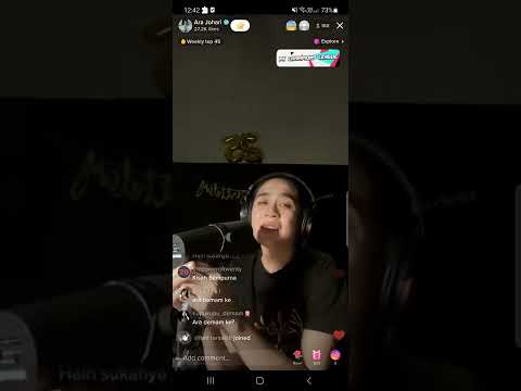 20/7/2022 (3) Ara Johari - Kisah Sempurna (Mahalini) TikTok LIVE
