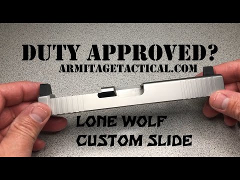 Lone Wolf Distributors TWF Full Size frame \u0026 Grey Ghost Precision Slide and Barrel build overview