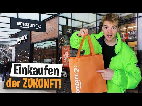 ich teste einen AMAZON GO Store in New York! (Einkaufen der Zukunft)