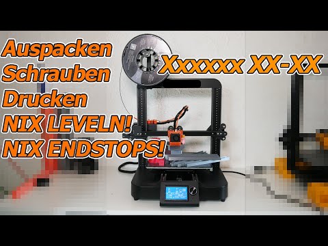 Eryone ER 20 Teil1: Auspacken, Schrauben, Drucken, NIX LEVELN !!! Kein Fiat Multipla!