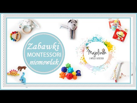 Zabawki rozwijające dla niemowlaka, 0-12 miesięcy, Montessori