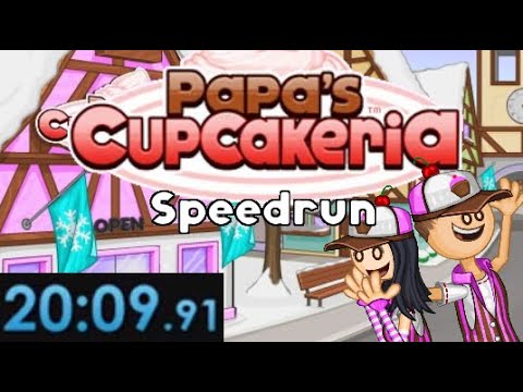 Papa's Cupcakeria - Rank 5 Speedrun - 20m 09s