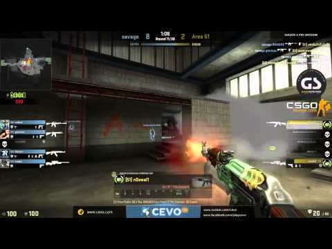 CEVO-Pro CS:GO Season 5: Savage vs. Area 51 - Week 7:2 on de_nuke